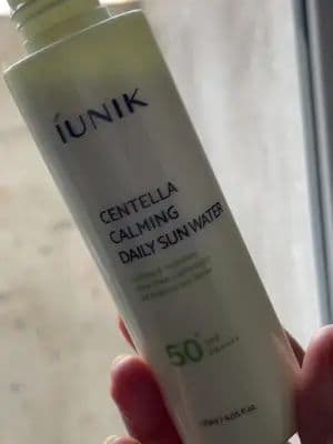 SPF but it ghosted the heaviness✨☀️.Get yours from YesStyle use discount code:AVIDILLIAN00 to save $$ @YesStyle @YesStyleInfluencers @IUNIK #iunik #iunikxyesstyle #sensitiveskin #sunwater#kbeauty