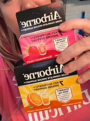 Stop it before it starts! @Airborne US #coldandfluseason #wellness #immunity #health #tiktokshopcreatorpicks *Disclaimer: Prices, sales, coupons, discounts are accurate at the time this video is posted and may vary afterwards as the Seller and TikTok may regularly change their limited-time promotions. check the product page for the most current price. free shipping, sales price, and TikTok coupons may vary by account. whatever items and quantities are in your cart at checkout is exactly what you will receive.