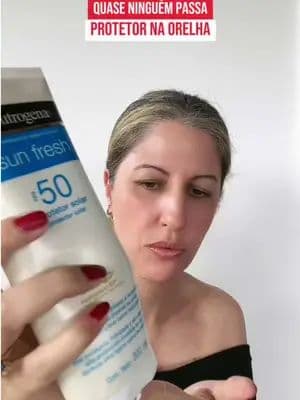 protetor que você passa e esquece que está usando. Clique na Cesta Laranja! #TikTokShop #DicasDeBeleza #PeleOleosa #NeutrogenaSunFresh #ProtecaoSolar