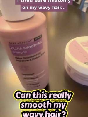 I put the Bare Anatomy Ultra Smoothing routine to the test on my naturally wavy hair—from before washing, to applying the products on wet hair, to the completely dried result. Watch until the end to see how it turned out! Would you try this routine? #BareAnatomy #HairCareReview #WavyHair #tiktokshopstockup #IvyMadeMeBuyIt