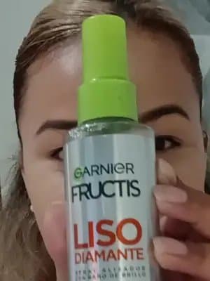 si tienes frizz mira lo que estoy usando antes de plancharme el cabello ✨️ @Garnier México #lisodiamante #ventaquincenal #tiktokshop #garnierfructis