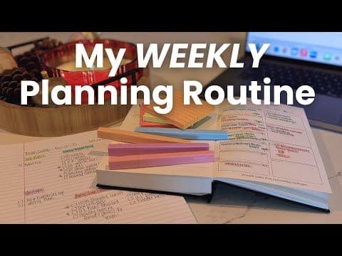 The Weekly Reset I Use Every December