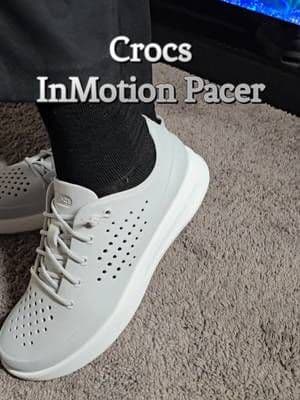 Comfortable @Crocs InMotion Pacer #creatorsearchinsights #tiktokshopblackfriday #tiktokshopcybermonday #tiktokshopcreatorpicks #crocssneakers