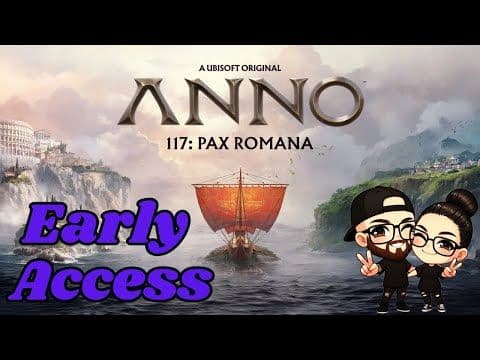 Anno 117 Pax Romana, begining of the game and VERY early on build. Watch the start for information and our thoughts on t