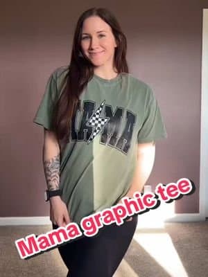graphic tees are pretty much all I wear—and this one is in my top 5. It’s comfort colors so you know it’s soft, the design matches my checkered vans perfectly…need I say more? #graphictee #graphictees #mamalife #mama #tiktokshopcreatorpick