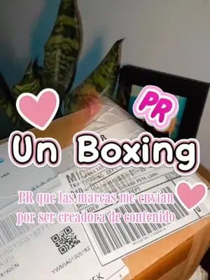 PR que me envían las marcas por ser creadora de contenido #pr #boxing #fwee #vtcosmetics #fyp