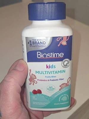 @Biostime Shop US Kids Mutivitamin bites. I got these for my grandson. #biostime #multivitamin #tiktokshopspringglowup #personalcare #blessed