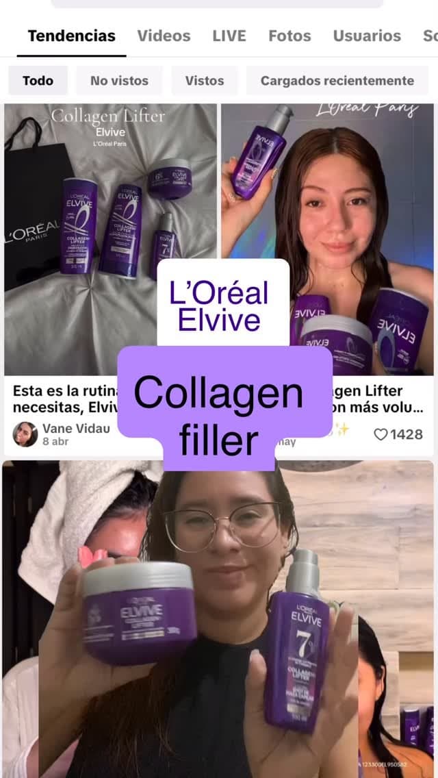 Nueva linea L’Oréal Elvive collagen filler @lorealparis
Prepárate para el pelazo de tu vidaaa
💜12 veces más suave .