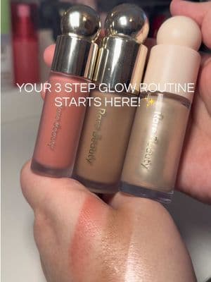 Soft glam made effortless ✨ This @Rare Beauty liquid contour, blush, and luminizer trio gives natural dimension, a healthy flush, and a lit-from-within glow in minutes. Lightweight, blendable formulas that melt into the skin for everyday glam that looks seamless and radiant. Perfect for soft sculpted makeup and dewy glowing skin lovers 💖 #rarebeauty #softglammakeup #tiktokshopcreatorpicks #tiktokshopsparkcreator #makeuproutine