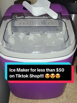 My ice maker I had for years broke so I picked this one up from Tiktok Shop! I am so happy with this! not only is it my