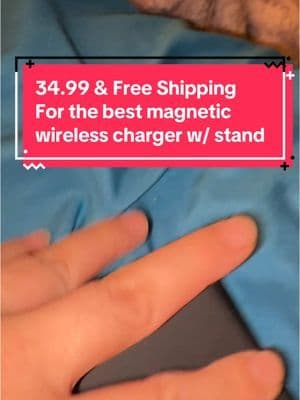 This charger saves me all the time as a busy mama of three kids especially since I forget to charge my phone often. It’s magnetic, fast charging and turns into a stand. $34.99 and free shipping #tiktokshopjumpstartsale #wirelesscharger #musthaves #anker #charger #fastcharger