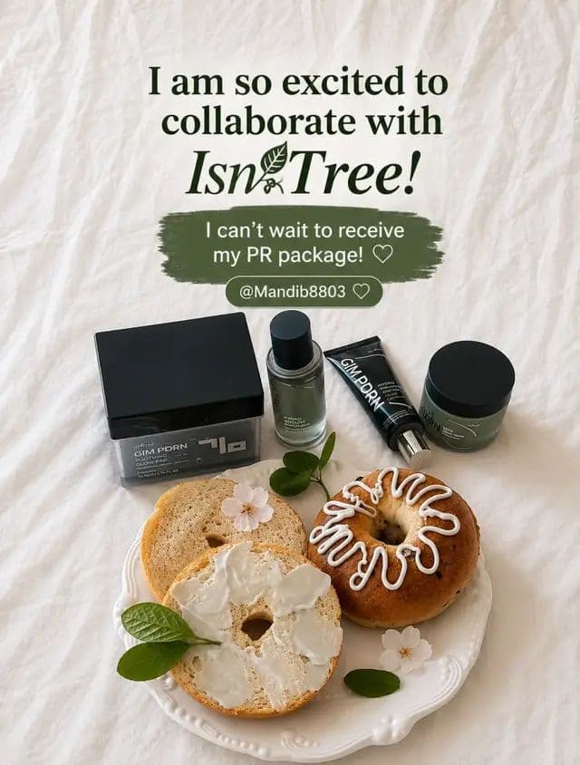I am so excited to collaborate with @Isntree Official @ISNTREE US 🥯💚🍃 Thank you Isntree for this opportunity. I can't wait to receive my PR package! 📦✨🌿 I'm looking forward to trying these products and sharing my experience with all of you soon. 🍵💧🤍 #isntree 🌈 #skincare 💆♀️ #collab ✨ #gifted 🎁 #mandib8803 💕
