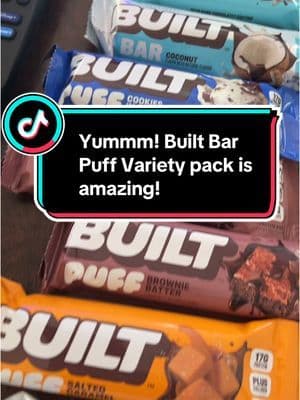 Yuuummmm!!! Built bar Puff’s are so dang yummy!! #builtbar #fashionlookbook #spotlightfinds #freshforwinter #toptierjanuary #newyearnewaura #tiktokshopcreatorpicks #mademyyear #ttslevelup #proteinbar