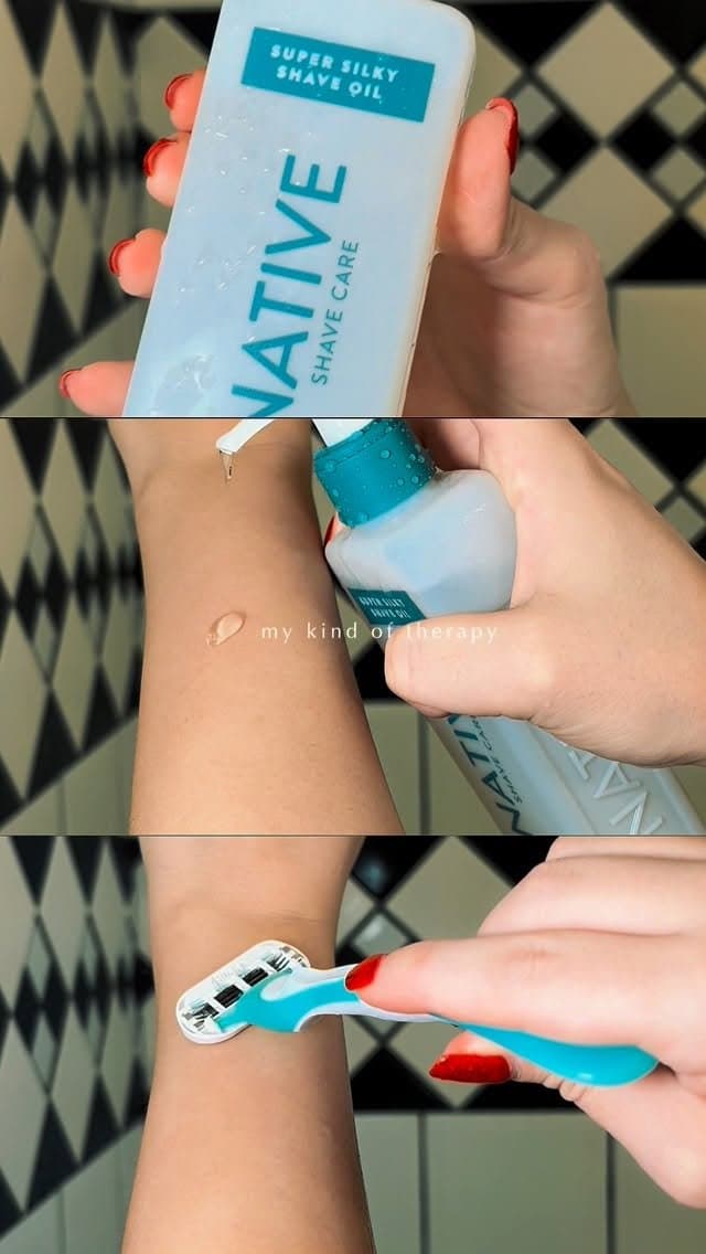 My favorite shave oil. So glad I got to try this out. My skin is so sensitive and not used to other shaving creams. This