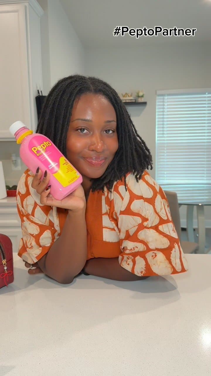 #PeptoPartner Trying new foods is one of my favorite parts of traveling, but sometimes my stomach has other plans 😭✈️ T