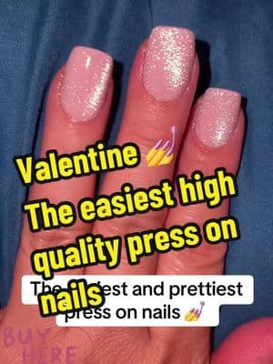 If i can do it you can do it. My first time trying press ons and I’m obsessed @Glamnetic Color pinky promise #nails #tiktokshopjumpstartsale #pressonnails #valentinesday #valentinenails