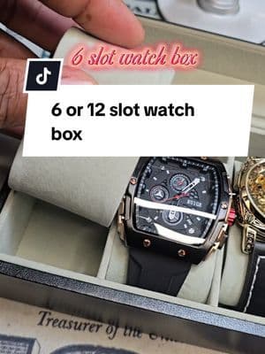 Luxury watch box. @SONGMICS HOME #tiktokshopcreatorspick #ttshopfinds #spotlightfinds #ttslevelup #watchboxes #watch #giftguide #fypage #valentinesdaygift #ttshop