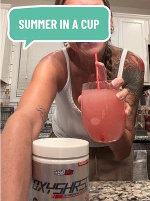 Check out this yummy pre workout powder that I am really enjoying! Super yummy watermelon flavor. #ad #OxyShred #EHPlabs #preworkoutpowder #preworkout