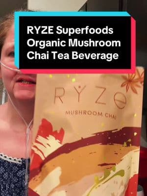 NEW ARRIVAL! 💖 @ryzesuperfoods Organic Mushroom Chai Tea Beverage combines six functional mushrooms with deliciously aromatic chai spices! I already love how it smells! ☕🛍️ If you’re interested, I’ve linked it below. Please like, save, share & follow me for more wellness tips! 💖 I’m not a medical professional. Individual results may vary. As with any supplement, consult your physician before use if you are pregnant, nursing, have a medical condition, or are taking any medication. These statements have not been evaluated by the Food and Drug Administration. This product is not intended to diagnose, treat, cure or prevent any disease. #RYZE #tiktokshopcreatorpicks #ShopWithConfidence #TikTokShopBlackFriday #TikTokShopCyberMonday