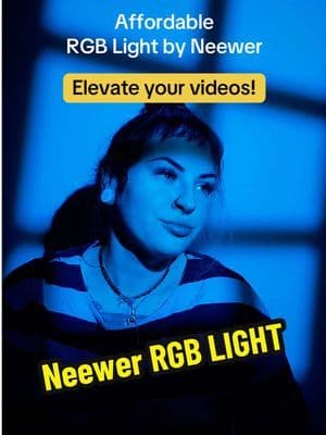 Take your content to the next level! @neewerofficial #tiktokshop #neewer #contentcreator #spotlight #rgblight