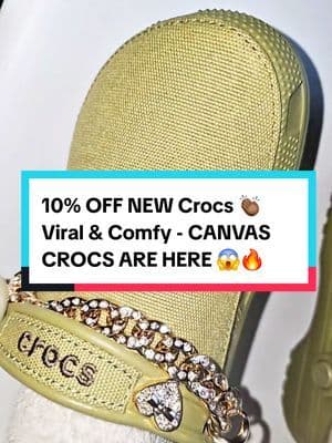 Crocs said canvasโฆ and Iโm SOLD ๐ฑ๐ฅ Breathable, lightweight, and stylish enough to wear every single day. 10% OFF + free shipping ๐โจ Perfect for back-to-school, travel, or just flexing a comfy look. Sizes are already flying โ donโt wait ๐๐พ๐๐พ๐๐พ ... #fyp #foryou #viral #trending #musthave #shoppingfinds #viralproducts #backtoschool #fallfashion #styleinspo #abbydames #FunInTheSun #TikTokShopSummerTurnUp #Dealsforyoudays #superbrandday #tiktokshoplaborday #tiktokshoplabordaysale #tiktokshopblackfriday #tiktokshopbacktoschool #TikTokShopRestock #tiktokshopcreatorpicks #BahamianCreator #BahamianInfluencer #CaribbeanCreator #CaribbeanInfluencer #Austininfluencer #Austincreator #Texasinfluencer #Texascreator #UGC #TikTokpartner #blacktiktok