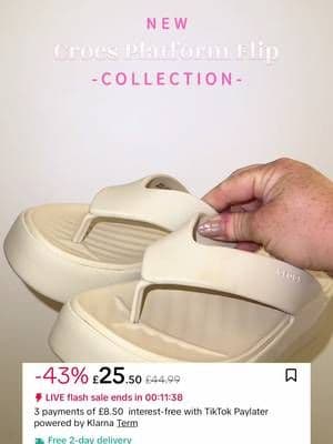 If you know me you know I live in my crocs - but I wanted something a little nicer for our beach breaks and I seen these