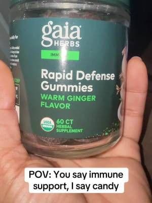 Build your immune system today with Gaia Herb Rapid Defense Gummies #immune #immunesupport #immunitybooster #tiktokshop