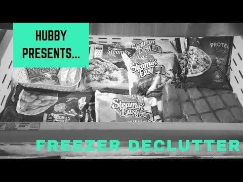 HUSBAND CLEANS + ORGANIZES OUR FREEZER | SAMSUNG