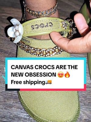 Every season has that one piece everyone wants… and this time, it’s the crafted canvas Crocs 😍✨ Sleek design, soft canvas finish, and all-day comfort make them the pair you’ll reach for again and again. Free shipping right now 🚚👏🏾 Don’t miss out 👀🔥 ... #fyp #foryou #viral #trending #musthave #shoppingfinds #viralproducts #backtoschool #fallfashion #styleinspo #abbydames #FunInTheSun #TikTokShopSummerTurnUp #Dealsforyoudays #superbrandday #tiktokshoplaborday #tiktokshoplabordaysale #tiktokshopblackfriday #tiktokshopbacktoschool #TikTokShopRestock #tiktokshopcreatorpicks #BahamianCreator #BahamianInfluencer #CaribbeanCreator #CaribbeanInfluencer #Austininfluencer #Austincreator #Texasinfluencer #Texascreator #UGC #TikTokpartner #blacktiktok