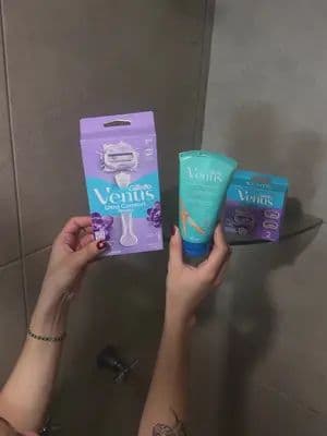Apapacha tu piel con Venus 🤩💜🩵 @For_Me #tuapapachopersonal #publicidad #venusfm