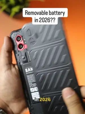 The Samsung Galaxy XCover7 Pro has a 4350mAh battery that allows busy professionals to easily hot swap the battery to en