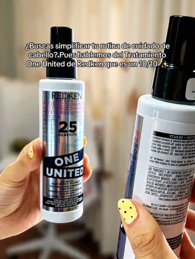 #RedkenOneUnited #Redken #RedkenFM #Publicidad One United NSOC23401-15PE. Advertencias y precauciones: En caso de contacto con los ojos, enjuague inmediata y abundantemente.