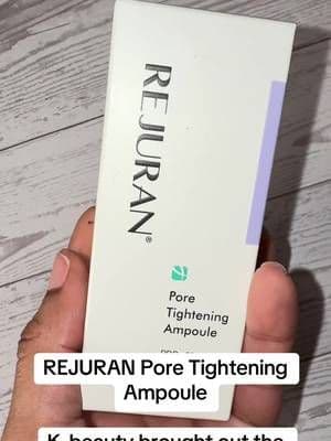 REJURAN’s Pore Tightening Ampoule features PDRx 5% and c-PDRN 0.5% in a concentrated facial serum made for a pore-focused skincare routine. One little dropper, serious skincare energy. 💜 #REJURAN #PDRN #KoreanSkincare #PoreCare #TikTokShop
