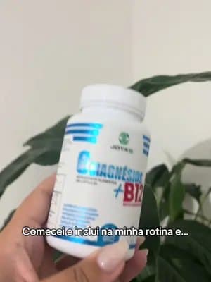 Comecei a incluir essa vitamina minha rotina e só vi resultados positivos, inúmeros benefícios e muito completa. #b12 #vitamina #tiktokshopbr66 #magnesio