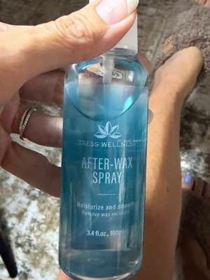 @Tress Wellness has everything you need for waxing! After care is just as important! #ad #tresswellness #waxathomekit #prewax #afterwax