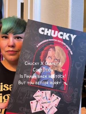 @Glamlite @Glamlite Cosmetics #glamlite #chucky #tiffany #goodguydoll #chuckyy #makeupcollection #glamlitecollection #prbox #cosmetics #beautytok #beautybestie #glamlitexchucky #ttsthunderbolt #ttshop #ttshopdeals #tiktokshopfinds #tiktokshopping #lipliner #lipoil #blush #eyeshadow #eyeshadowpalette #purse #mirror #tiktokshopsummersale #tiktokshopsummerturnup #dealforyoudays #dealsforyouday #horror #horrormakeup