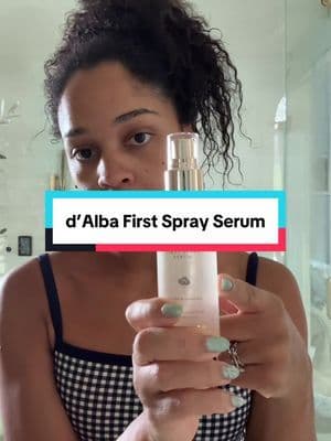 gifted by d'Alba Piedmont & I am beyond in love with this first spray serum 😍🥰 @DALBA #shakewithdalba #tiktokmademebuyit Essential Skincare Prep for Flawless Makeup | skincare prep #skincareprep, #beautytips, #glowingskin, #makeupprep, #skincareroutine #TikTokCreatorSearchInsightsIncentive @dalba_global