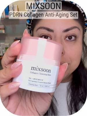 They bundled an entire firming skincare routine into one set and I haven’t stopped seeing people talk about it 👀 If you’re focused on fine lines, elasticity, hydration, and skin that looks smoother and more bouncy, this @mixsoon PDRN Collagen 6-Step Set is worth checking out. It comes with your cleansing balm, toner pads, serum, eye cream, and moisturizer all in one routine. #dealsforyoudays #summervibes #summerwins #tiktokshopmademebuyit #kbeauty