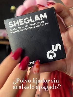 Polvo fijador Sheglam Baked Glow para completar tu maquillaje con un acabado luminoso. Revisa el tono disponible en el c