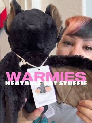 This adorable Bat Warmies weighted stuffed animal is the perfect cozy companion! 🦇 Use it warm for comforting heat therapy or chilled for a refreshing cold therapy option. With a soft plush feel, gentle weight, and calming lavender scent, it’s perfect for self-care nights, relaxation, gifts, and spooky season lovers. #warmies #tiktokshopsummersale #tiktokshopcreatorpicks #TikTokShopFinds #summerwins