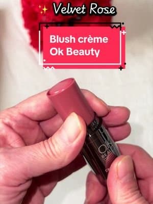 💗 Réception de ce blush crème OK Beauty La teinte Velvet Rose est encore plus belle en vrai 😍 ✨ Effet bonne mine ✨ Format stick pratique ✨ Fini naturel Vous validez cette couleur ? 👇 #TikTokShop #Blush #Makeup #offrespourtoi #dufraispourlautomme