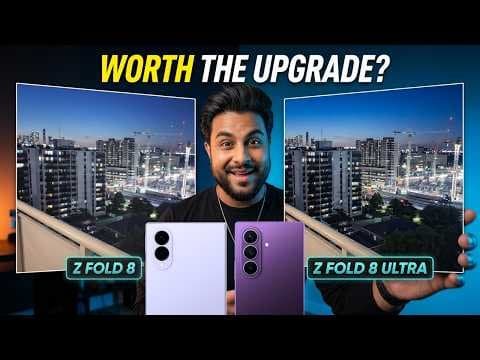 Camera Comparison: Z Fold 8 vs Z Fold 8 Ultra