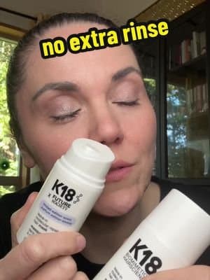 If rinsing out another hair treatment feels like too much work, this is your kind of haircare routine. #K18 #TikTokShopBlackFriday #LowMaintenanceHair #DamagedHairCare #BusyMomHair @K18 Hair Disclaimer: Prices, sales, coupons, discounts are accurate at the time this video is posted and may vary afterwards as the Seller and TikTok may regularly change their limited-time promotions. Check the product page for the most current price. Free shipping, sale prices, and TikTok coupons may vary by account. Whatever items and quantities are in your cart at checkout is exactly what you will receive