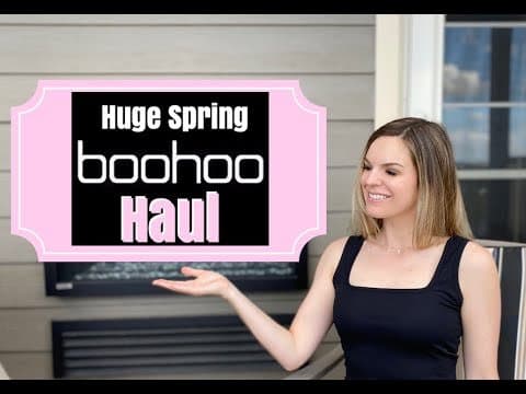 Boohoo Clothing Haul, Spring Clothing Haul