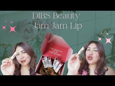 Dibs Beauty Jam Jam Lip Try On