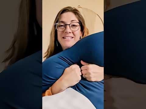 This Pillow Fixed My Sleep in One Night 😴✨ #bettersleep #contourpillow #RENPHO #sleephacks #sleep
