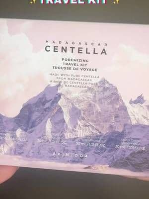 Travel size skincare that I can actually take EVERYWHERE ๐คโจ The Madagascar Centella Poremizing Travel Kit is perfect for keeping my skincare routine going while traveling, and the mini sizes make it so easy to pack! ๐งณ๐ซถ๐ผ Because weโre not leaving the skincare routine at home ๐โจ #madagascarcentellaskin1004 #skincare #travelsize #beautytok #tiktokmademebuyit