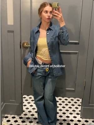 Denim days at hollister - Spring Fashion Inspiration for Your Wardrobe ๐ผ @hollister #ad #hollisterpartner #outfitinspo, #springfashion, #fashiontips, #capsulewardrobe, #styleinspo