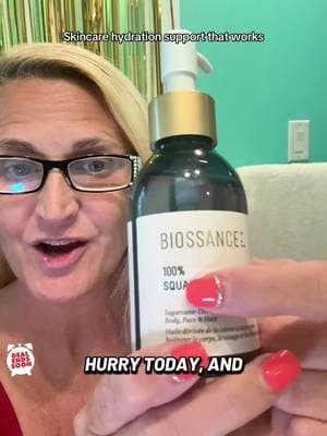 π₯ 47% OFF! LIMITED-TIME DEAL! π₯ β¨ Biossance 100% Squalane Oil supports hydration, softer skin, and a healthy-looking glow! π Lightweight, fast-absorbing, and perfect for your face, body AND hair! β 4.9 stars! Go check out those reviews! Who else loves a skincare product that does MORE than one thing? πββοΈ ποΈ Tap the link before this deal ends! @BIOSSANCE #TikTokShopBlackFriday #FallShopping #biossance #SqualaneOil #SkincareOver50