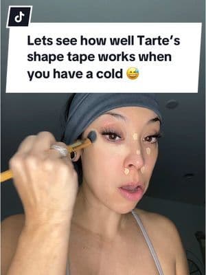 Whew I am looking ROUGH but #tarteshapetape covers so well and blends so good! Their Paw brush is my favorite! I love BOGO deals ππΌ #tarte #tarteconcealer #darkundereyes #spotlightfinds #tiktokshopcreatorpicks #ttslevelup #ttsdelightnow #GiftGuide #seasonalgems #tiktokshopjumpstartsale #tiktokshoprestock #launchpadleaderboard #ttsfashionfinds